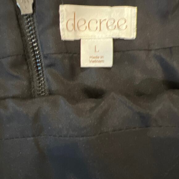 decree Sequin Mini Shirt SZ LARGE - Picture 3 of 5